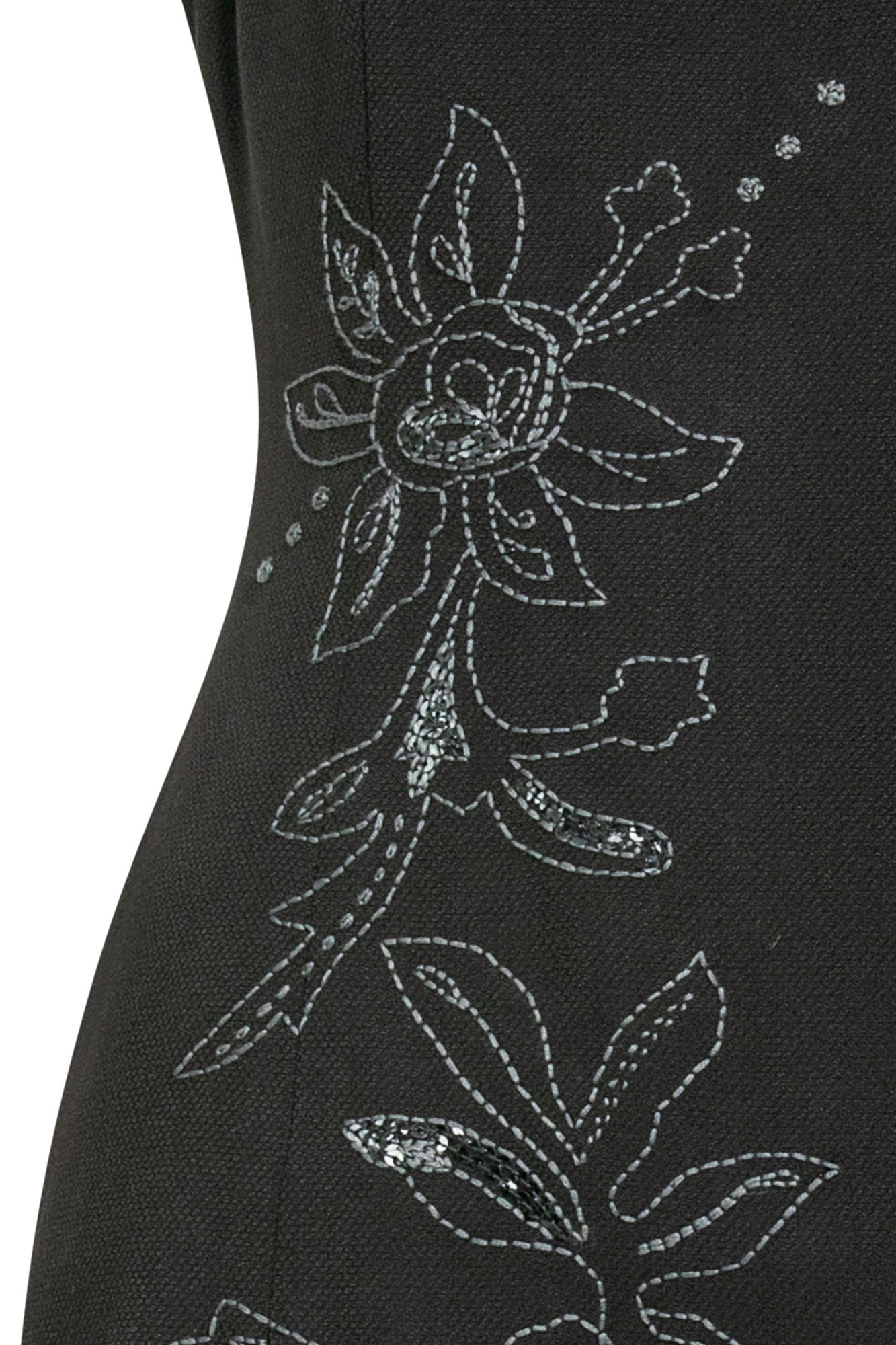 The Valentina Dress — Embroidered Floral