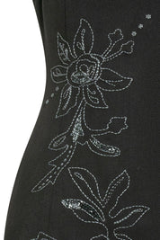 The Valentina Dress — Embroidered Floral