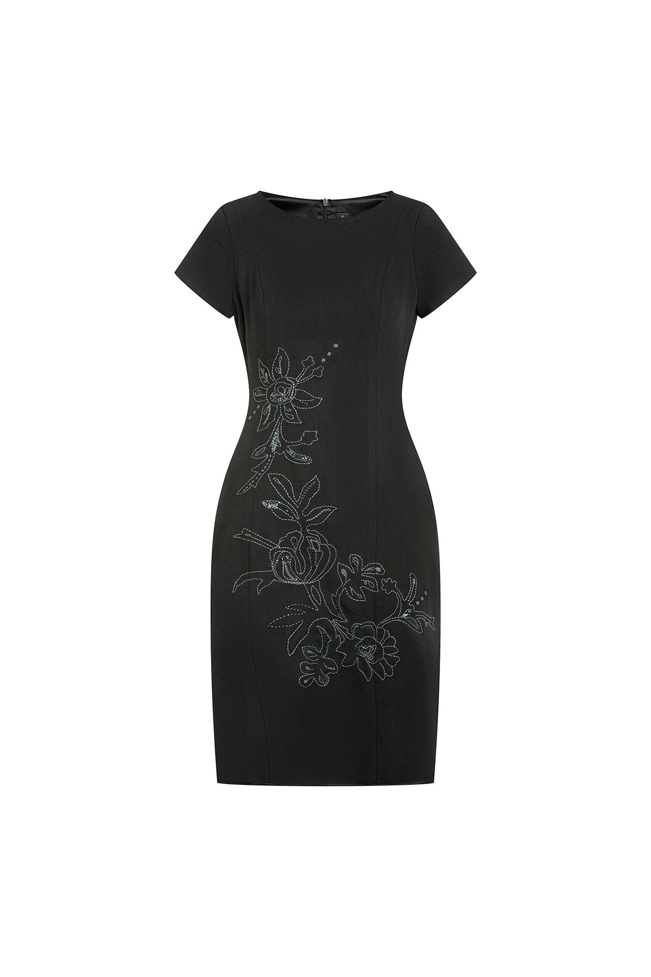 The Valentina Dress — Embroidered Floral