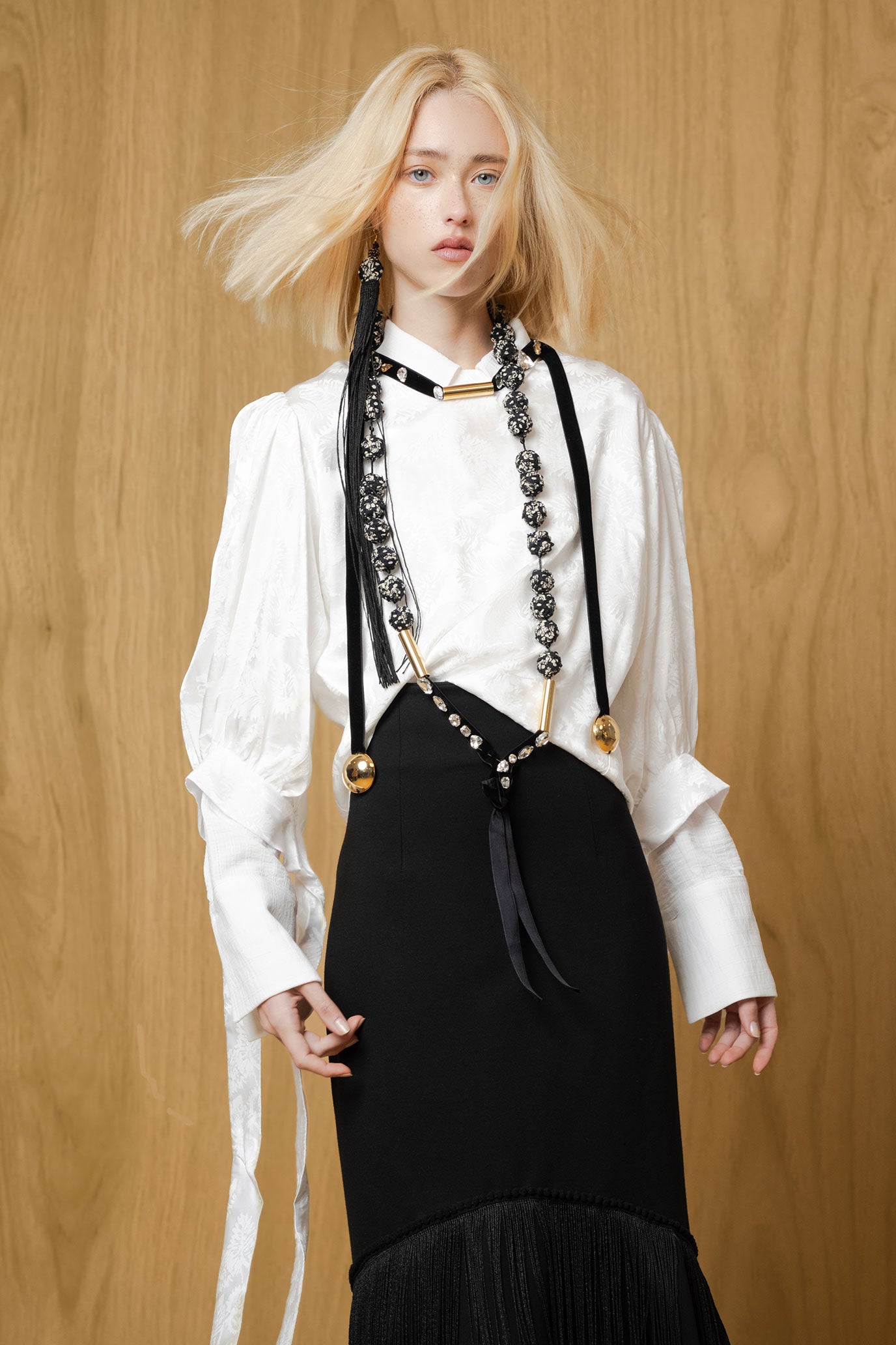 The Blusa Manga Puff White